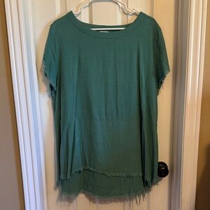 Green Women's Top